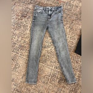 Zara Women's Charcoal Skinny Jeans